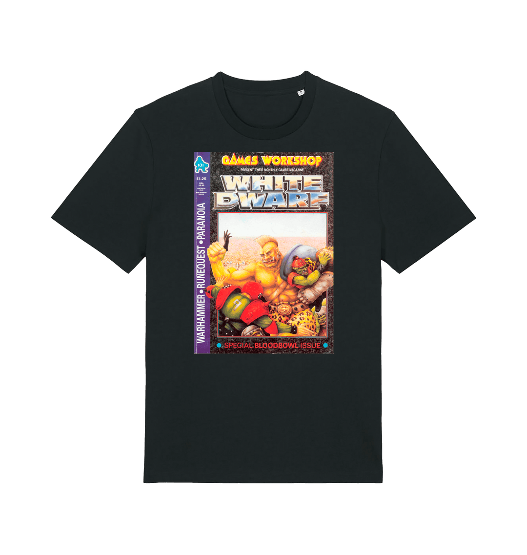 Black Printed T-shirt Front